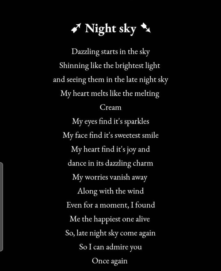 _your_idk_ в LOOKY — I hope u will like my poem 'NIGHT SKY' 🖤
I reposted it here