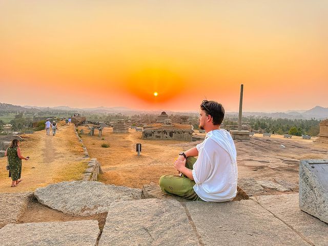 temkasm в LOOKY. #hampi,#india,#sunset. Забытый город Хампи....