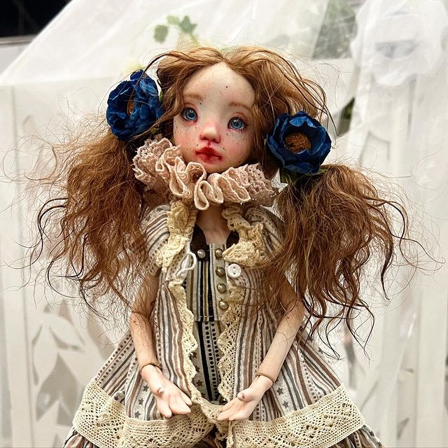 ekaterina__morozova_dolls в LOOKY. #тишинка,#авторскаяработа,#коллекционнаякукла,#интерьерныекуклы,#бжд,#porcelaindolls. Коллеопея
Фарфор 26 ...