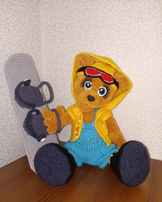 lenok_ae_ в LOOKY. . Мишутка сноубордист ...