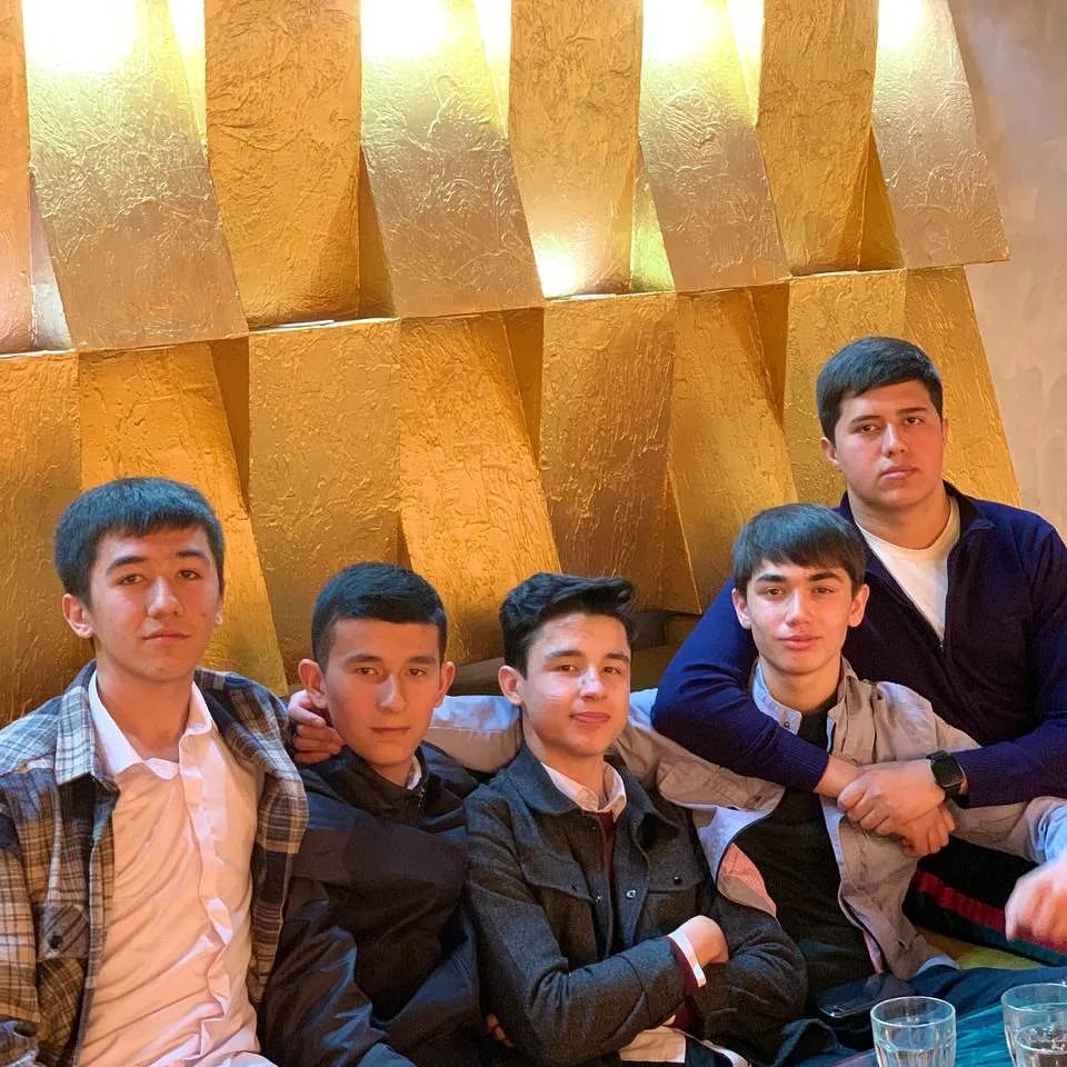 With my friends