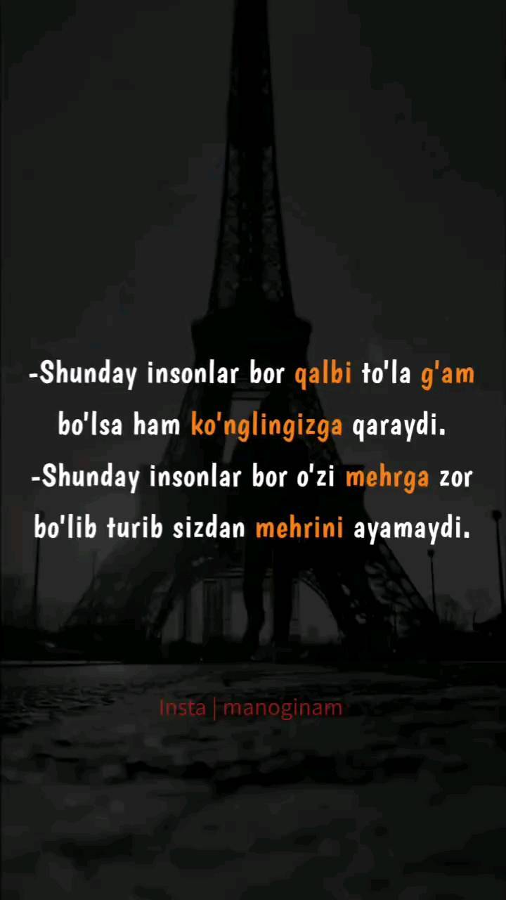 guliw_008 в LOOKY. . Shunday insonlar bor...