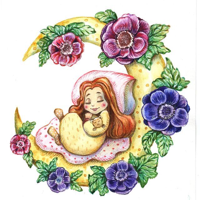 mariiavorbeva в LOOKY. #луноцветье_3,#иллюстратор,#арт,#книжная_графика,#watercolorillustration,#illustration,#детскаяиллюстрация,#иллюстрацияназаказ,#sketchmagic_365,#иллюстрации,#рисуюназаказ. Милые девушки, с пра...