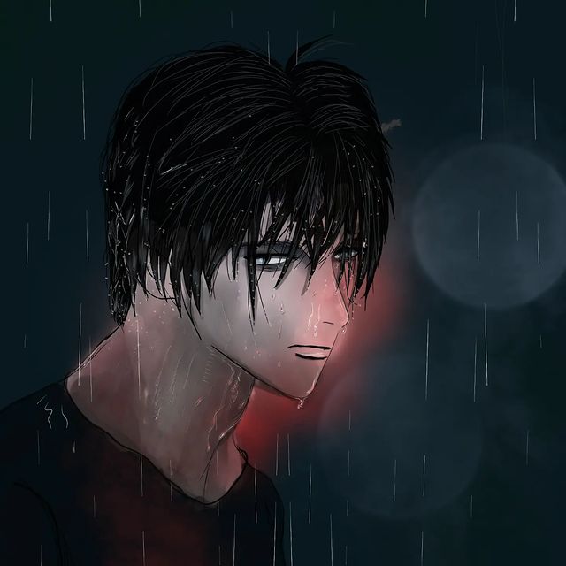 art worker в LOOKY. #art,#digitalart,#illustration,#night,#rain,#anime,#animeart,#animeboy. Frain in the night 
...