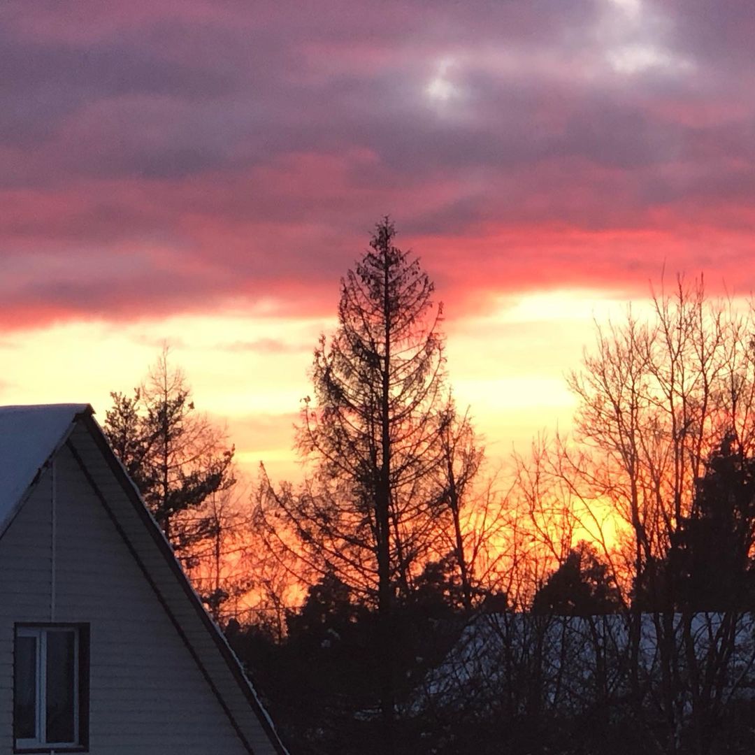 #nofilter #springsunset #sunset