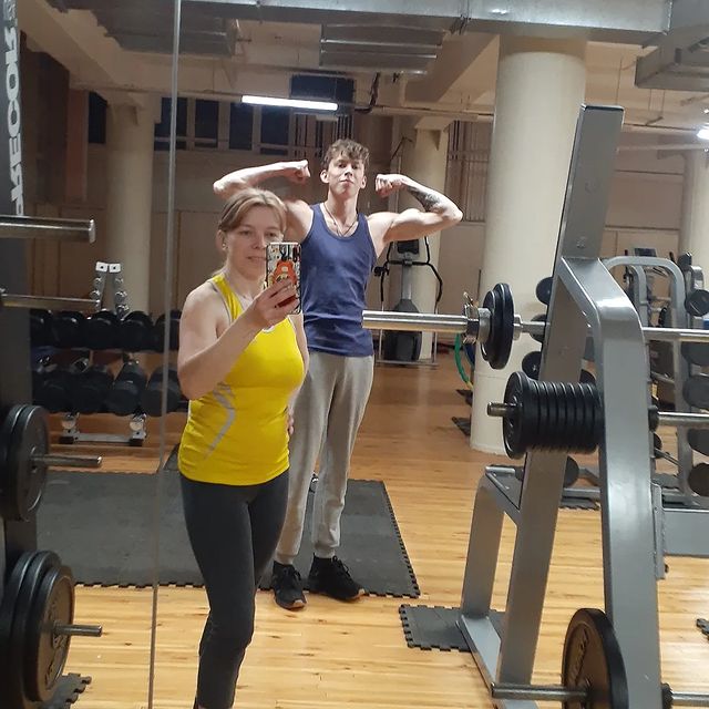 alsumuz в LOOKY. . На спорте с @almirga...