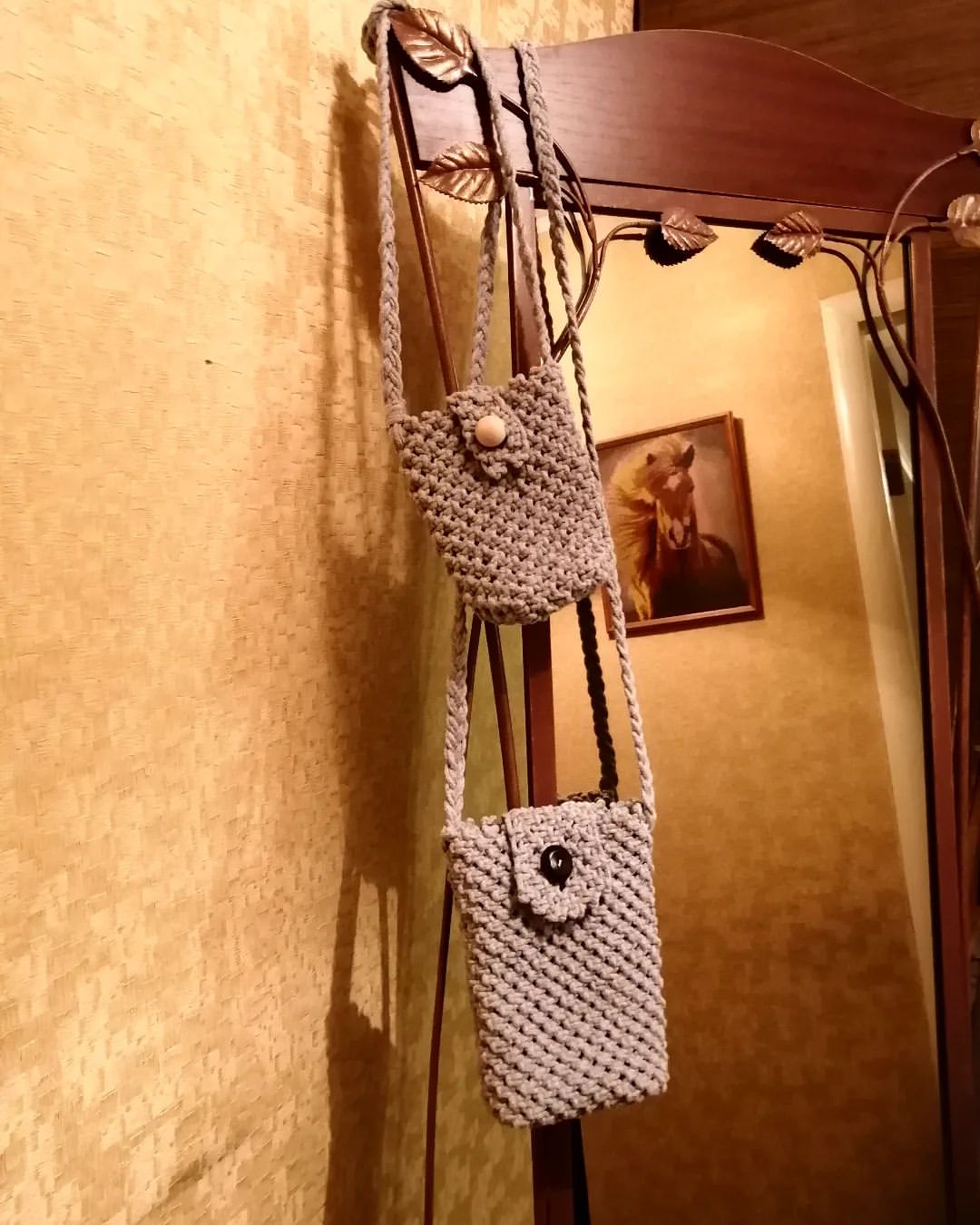 #macrame #макраме #минисумки #макрамеминисумки