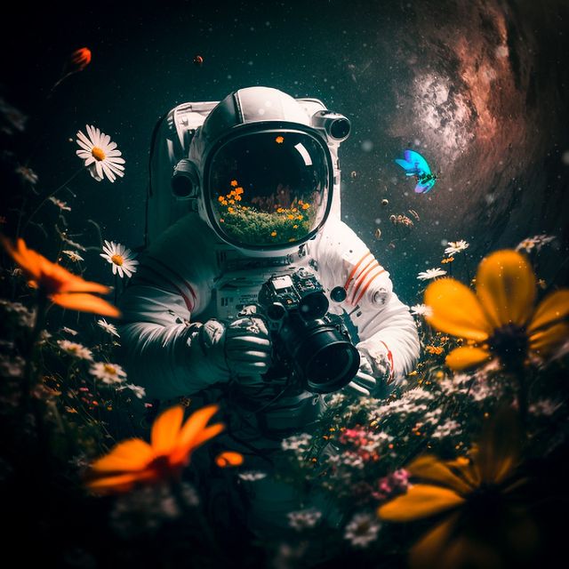 marrtdesign в LOOKY. #photoshop,#photomanipulation,#digitalart,#space,#newart,#collage,#design,#flowers. @marrtdesign 

#phot...