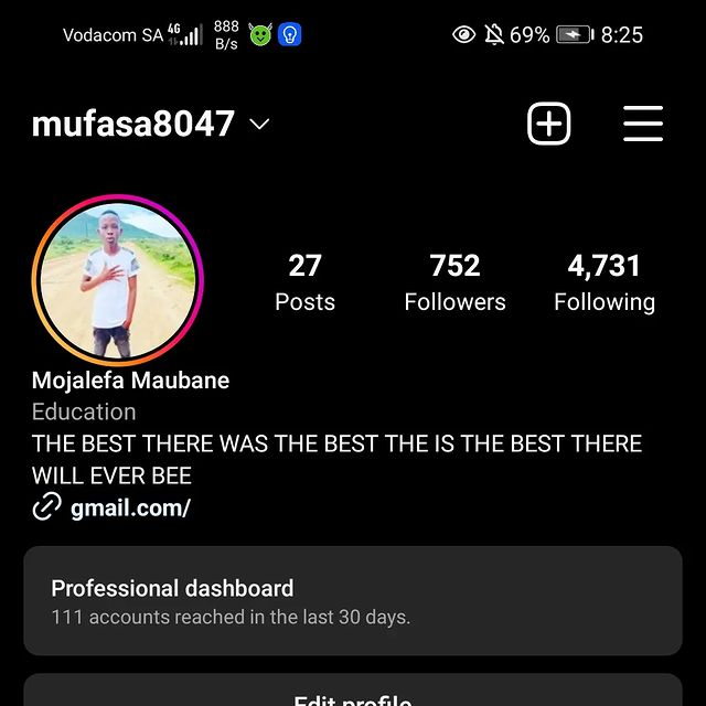 Mojalefa Maubane в LOOKY. . null