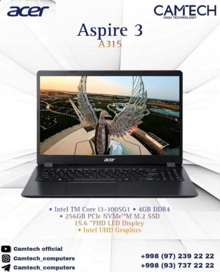 camtech_computers в LOOKY. . Aspire 3 (A315)

💻�...