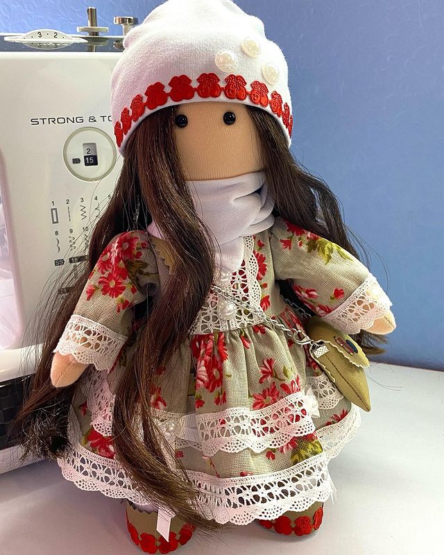 kse.kids в LOOKY. #кукла,#ручнаяработаназаказ,#интерьернаякукла. Вот такая малышка се...
