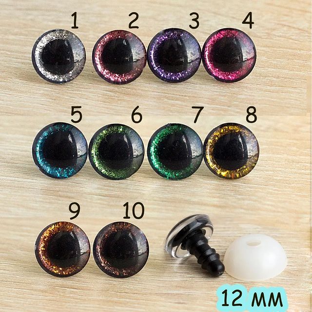 ogor.eyes в LOOKY. #вязаныеигрушки,#амигуруми,#игрушкикрючком. Глазки трапеция, пла...