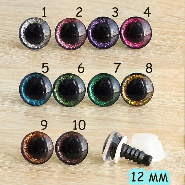 ogor.eyes в LOOKY. #игрушкиамигуруми,#вяжемигрушки,#товарыдлярукоделия,#товарыдлятворчества. Глазки трапеция, пла...