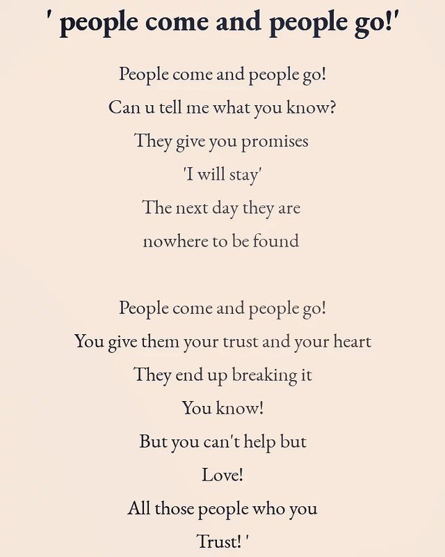 _your_idk_ в LOOKY. #fyp,#explore,#poem. 'people come and peo...