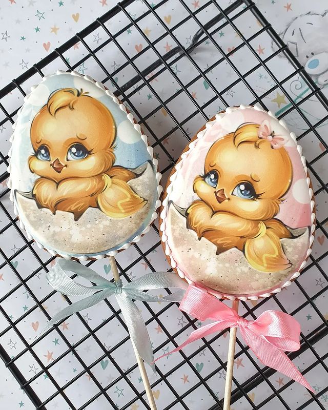 sladkoe_msk в LOOKY. #пряникинакуличмосква,#пасхальныепряники. Пряники для куличей ...