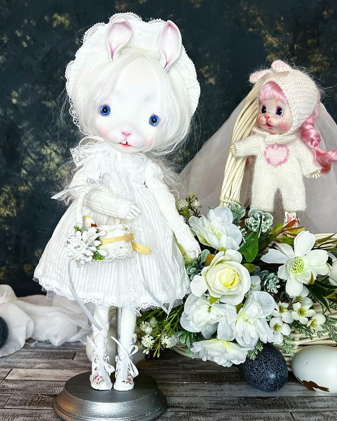 blythe_by_snegovski в LOOKY — Пасхальные зайчики / Easter Bunny…создание куклы с историей 