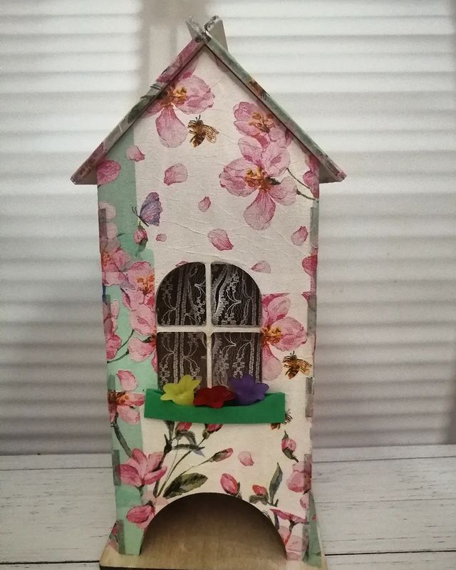 alenkinhandmade в LOOKY. #декупаж#чайныйдомик#аленкинорукоделие. Мк "Чайный домик" в ...
