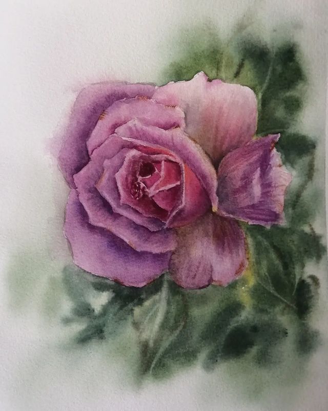 anna_m_handmade в LOOKY. #art,#watercolor,#watercolorart,#учусьрисовать,#акварель,#артвесна,#мечтай_и_рисуй,#весна2023,#акварельные_розы,#невскаяпалитра,#nevskayapalitra_world. Продолжаю изучать ро...