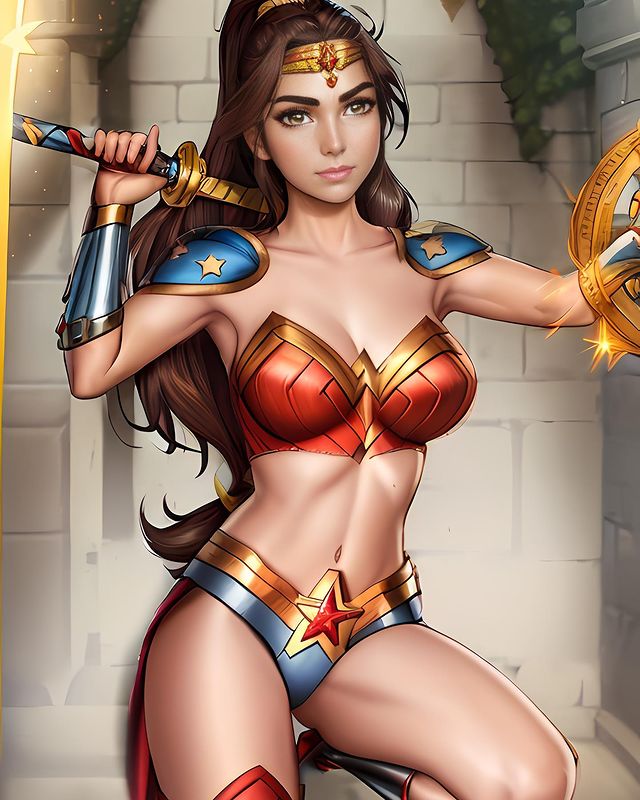 kraupenas в LOOKY. . Wonder Woman lost 😱...