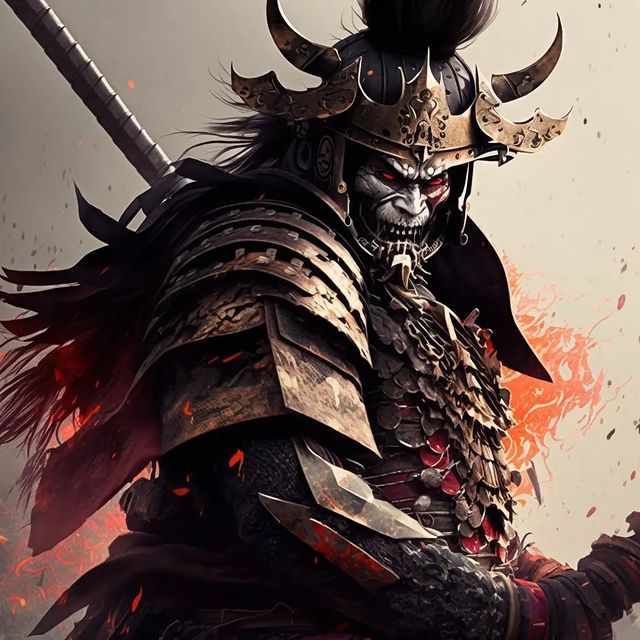 grand_loranewtime в LOOKY. . Самурай рисует Ии