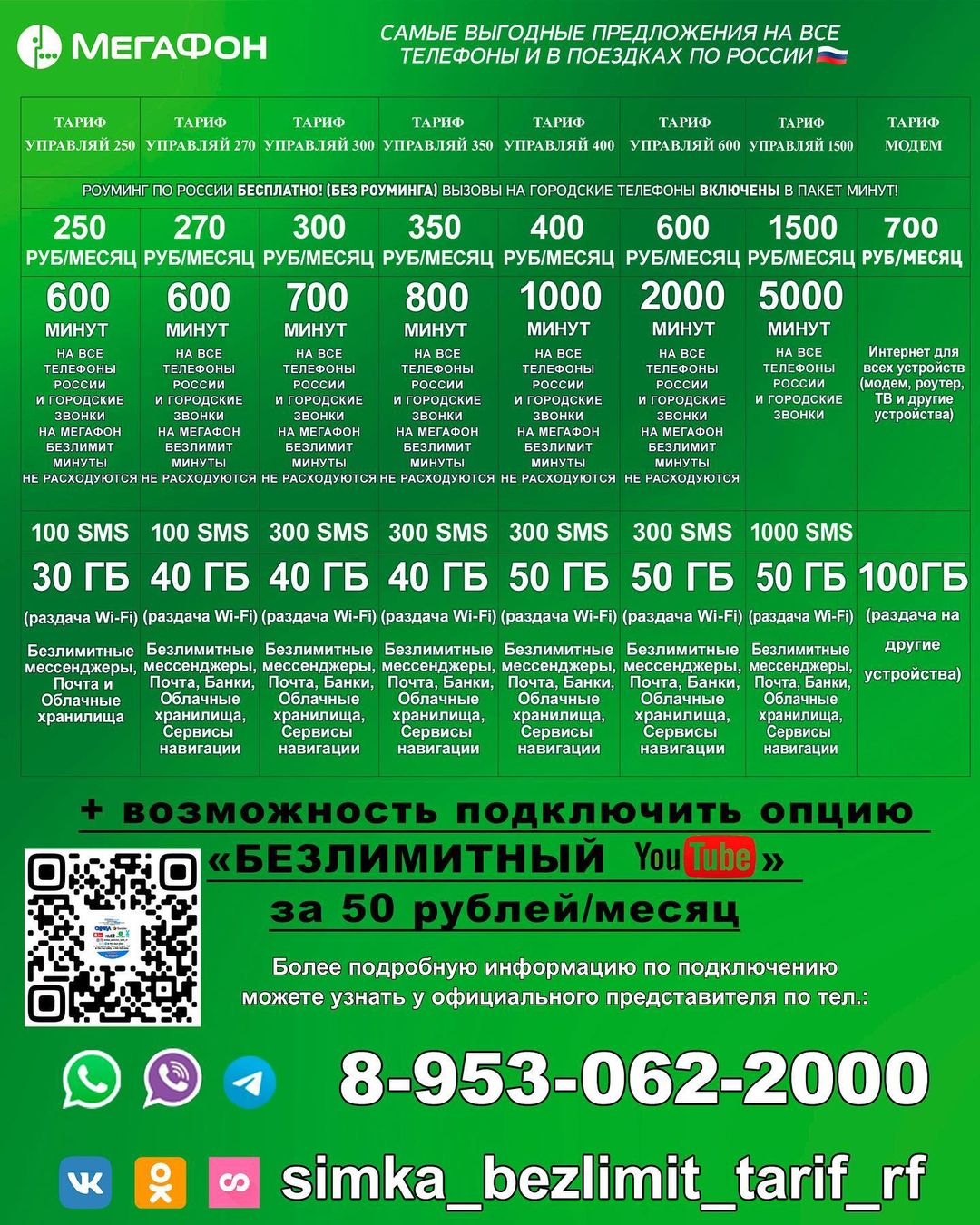 simka_bezlimit_tarif_rf в LOOKY — БЕСПЛАТНОЕ ОФИЦИАЛЬНОЕ ПОДКЛЮЧЕНИЕ К НАШИМ ВЫГОДНЫМ ТАРИФНЫМ