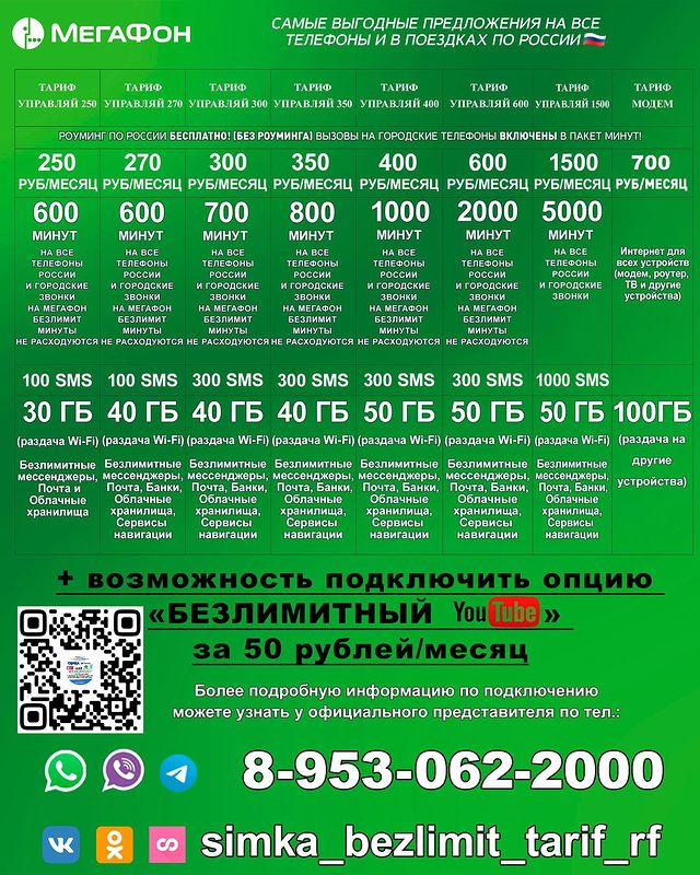 simka_bezlimit_tarif_rf в LOOKY. . БЕСПЛАТНОЕ ОФИЦИАЛЬН...