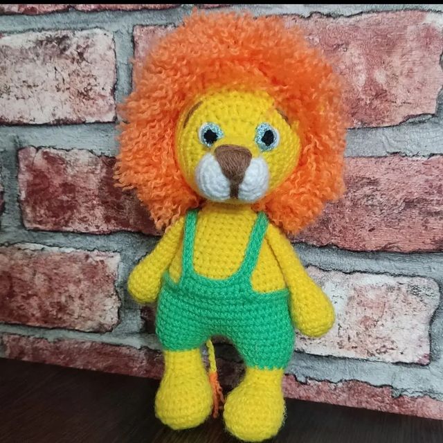 nastenochka.milaya в LOOKY. #игрушкикрючком,#амигуруми,#ручнаяработа,#handmade,#детям,#игрушки,#подарок,#подарокребенку,#Барнаул,#крючком,#пряжа,#игрушкиназаказБарнаул,#игрушкиназаказ,#игрушкивналичии. Милый львёнок для ва...