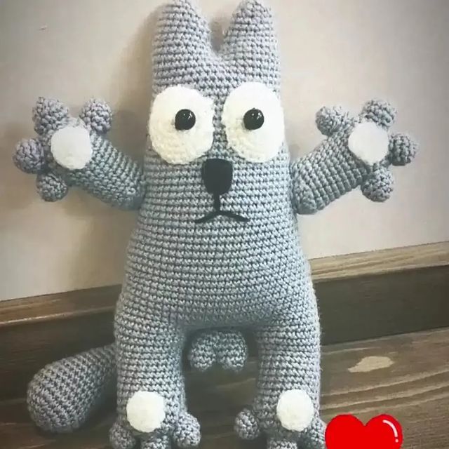 nastenochka.milaya в LOOKY. #игрушкикрючком,#амигуруми,#ручнаяработа,#handmade,#детям,#игрушки,#подарок,#подарокребенку,#Барнаул,#крючком,#пряжа,#игрушкиназаказБарнаул,#игрушкиназаказ,#игрушкивналичии. Кот Саймон, к вашим ...