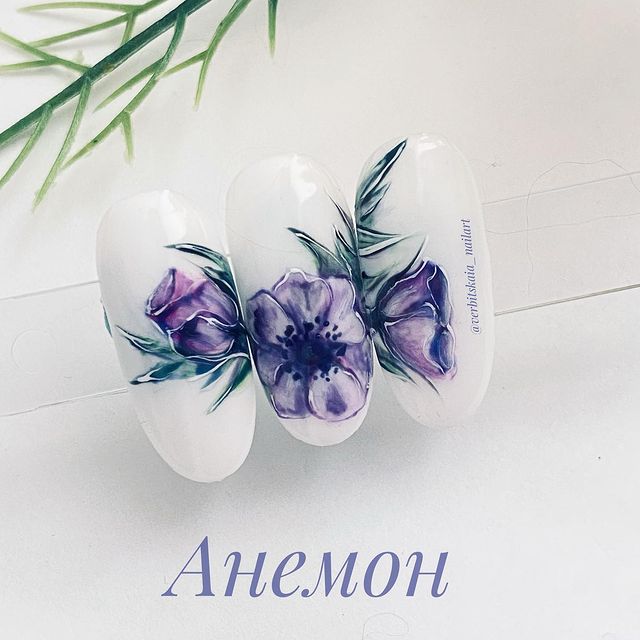 verbitskaia_nailart в LOOKY. #дизайнногтей,#гельлакдизайн,#рисуемнаногтях💅👏,#рисуемнаногтях,#дизайногтей,#цветыгельлаком,#марафондлямастеров. 🗓️ 17 мая в 15:00 м...