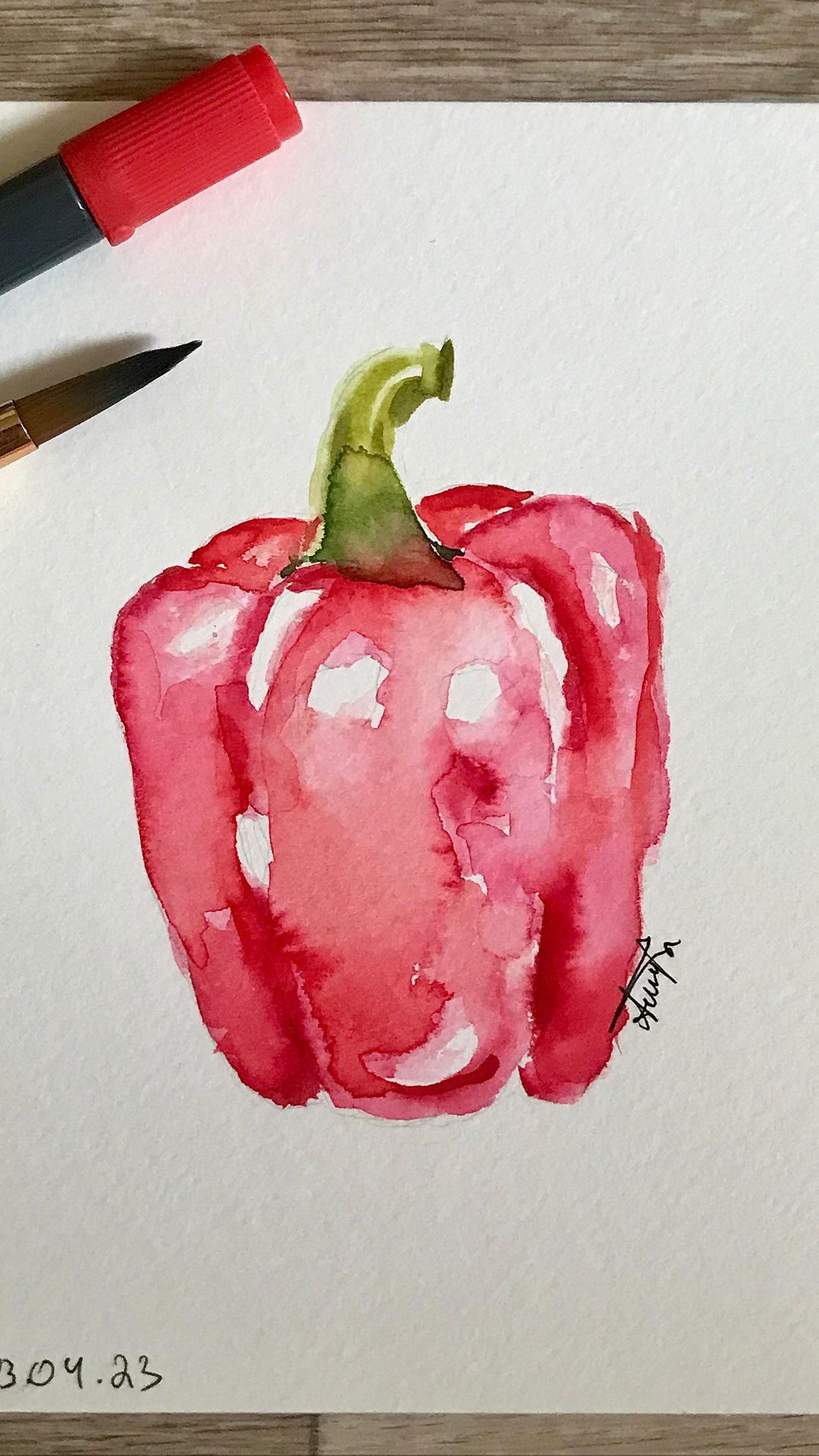 akira в LOOKY. #watercolorvegetables,#watercolorartist,#watercolorist,#watercolorpainting,#paintingwithwatercolors,#watercolorillustration,#watercolorillustrations,#watercolourillustration,#watercolorbrushpen,#watercolormarkers,#watercolorsketch,#watercolorsketchbook,#акварельныйскетч,#акварельныемаркеры,#акварельнаяживопись. which one was your f...