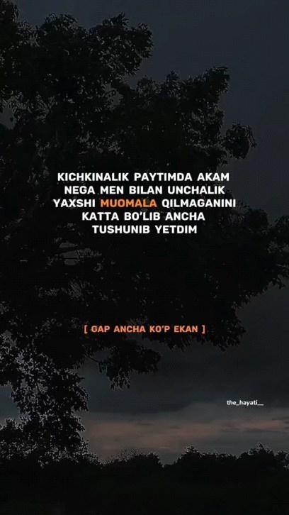 polonchi_oka в LOOKY. . Yaqinlaringizni qadr...