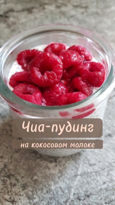 deserty.bez.sahara в LOOKY. #ппдесерт,#вкусноиполезно,#безсахара,#ппторт,#десертыбезсахара,#ппрецепт. Чиа-пудинг на кокосо...