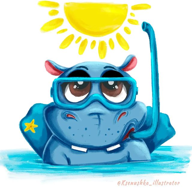 ksu.vladuhina в LOOKY. #illustrator#art#vacation#sun#sea#. Отпуск... 
#illustra...