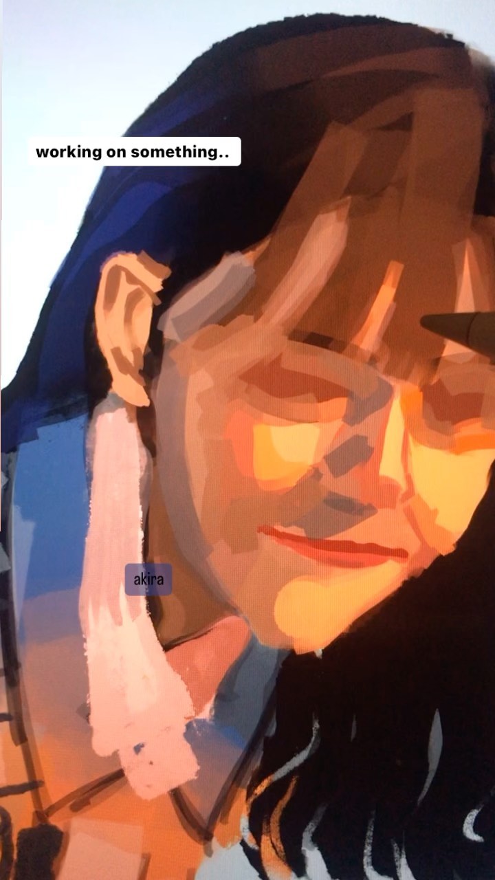 akira в LOOKY. #wip,#wipart,#portraitwip,#portraitsketch,#digitalsketch,#digitalartist,#lgbtartist,#akiraartdemon. IM WORKING ON SOMETH...