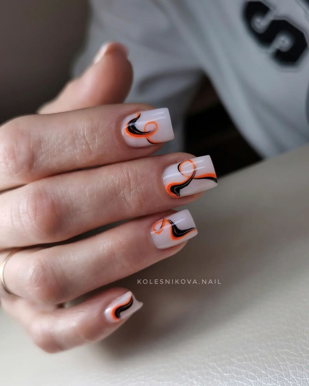 kolesnikova.nail в LOOKY — Ноготки похожие на георгиевскую ленточку. Кстати, заметили у