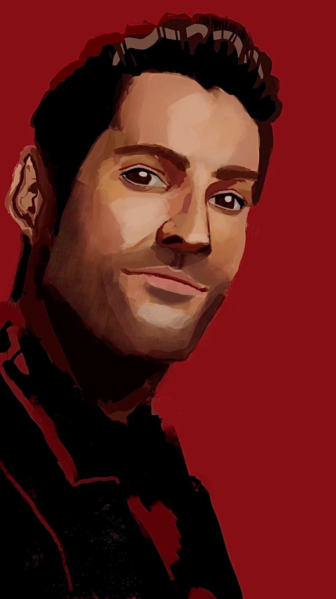 akira в LOOKY. #luciferxchloe,#luciferfanart,#luciferart,#paintingportrait,#portraitart,#akiraartdemon,#tomellisfanart. lucifer looking sexy...