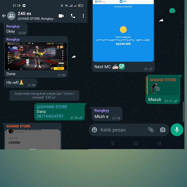 ival_gela в LOOKY. #jb,#ff,#kupang. Sold lgi 📌 #jb #ff ...