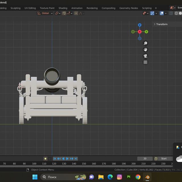 Murad_qafarzade_3d в LOOKY. #3d,#blender,#3dcannon,#3dobject,#hardwork,#stylison,#пушка,#блендер. Cannon
#3d #blender ...