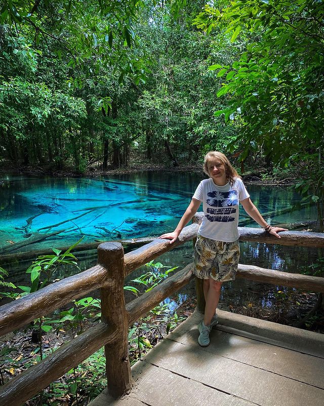 ashifina.anna в LOOKY. #thailand,#krabi,#travel,#bluepool,#таиланд,#отпуск,#голубоеозеро. Вторая жемчужина пар...