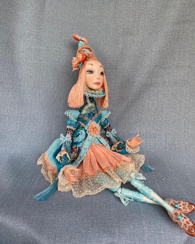 elena_zhidkina в LOOKY. #,#artdollclub,#подарок,#коллекционнаякукла,#художественнаякукла. «Вельвета»,будуарная...