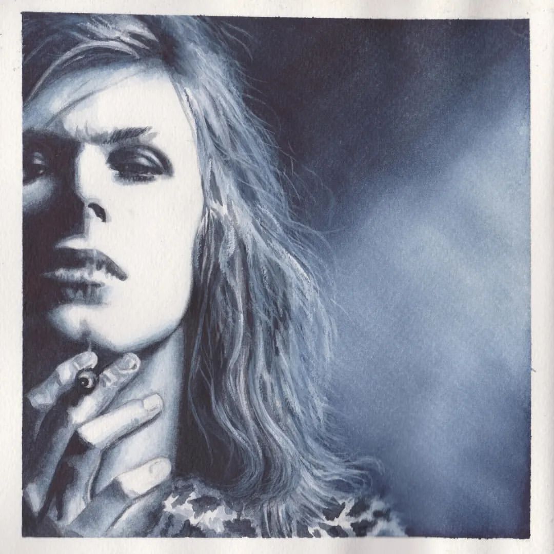 Рисунок мая 2023 года

#дэвидбоуи #davidbowie #watercolor #watercolorart #watercolorportrait #watercolorportraits #watercolorillustration #watercolordrawing #aquarelle #aqwarelleart #акварель #акварельныйрисунок #акварельныйпортрет #портретакварелью #ярисую #рисунок #рисуючтохочу #рисуюдлядуши #яхудожникятаквижу