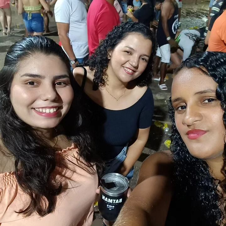 De ontem com elas e ele 💥❤️👫👭
