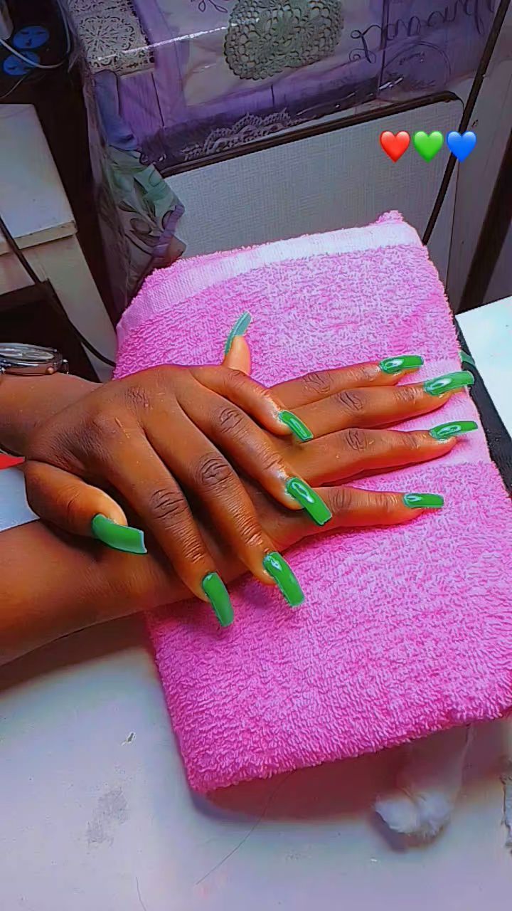 berlynkamara в LOOKY. . Nails done by my sis...