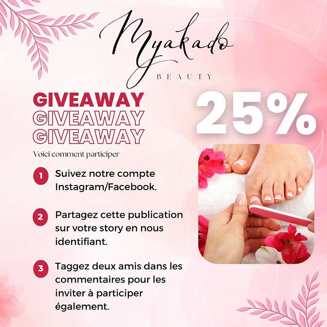 myakadobeauty в LOOKY. #concours,#pedicure,#beautédespieds,#réduction,#myakadobeauty,#beauté,#nailart,#vernissemipermanent,#instabeauté,#instaconcours. 🎉 Concours spécial ...