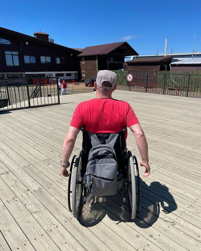 novsergey в LOOKY. #wheelchair,#mayra,#сочи,#розахутор,#sochi. Вот я и приехал к св...