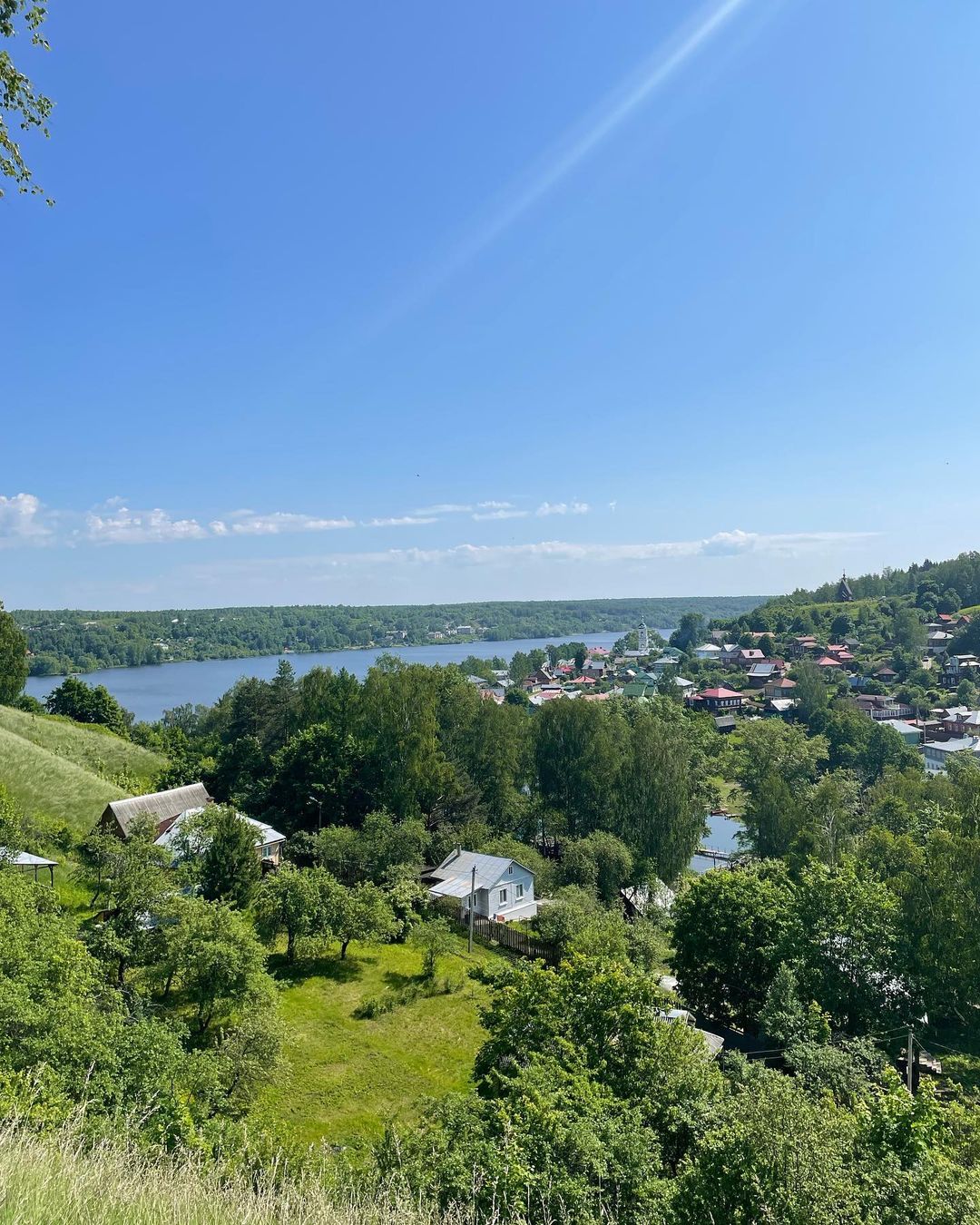 Плёс - заплеснет вас своим очарованием😍