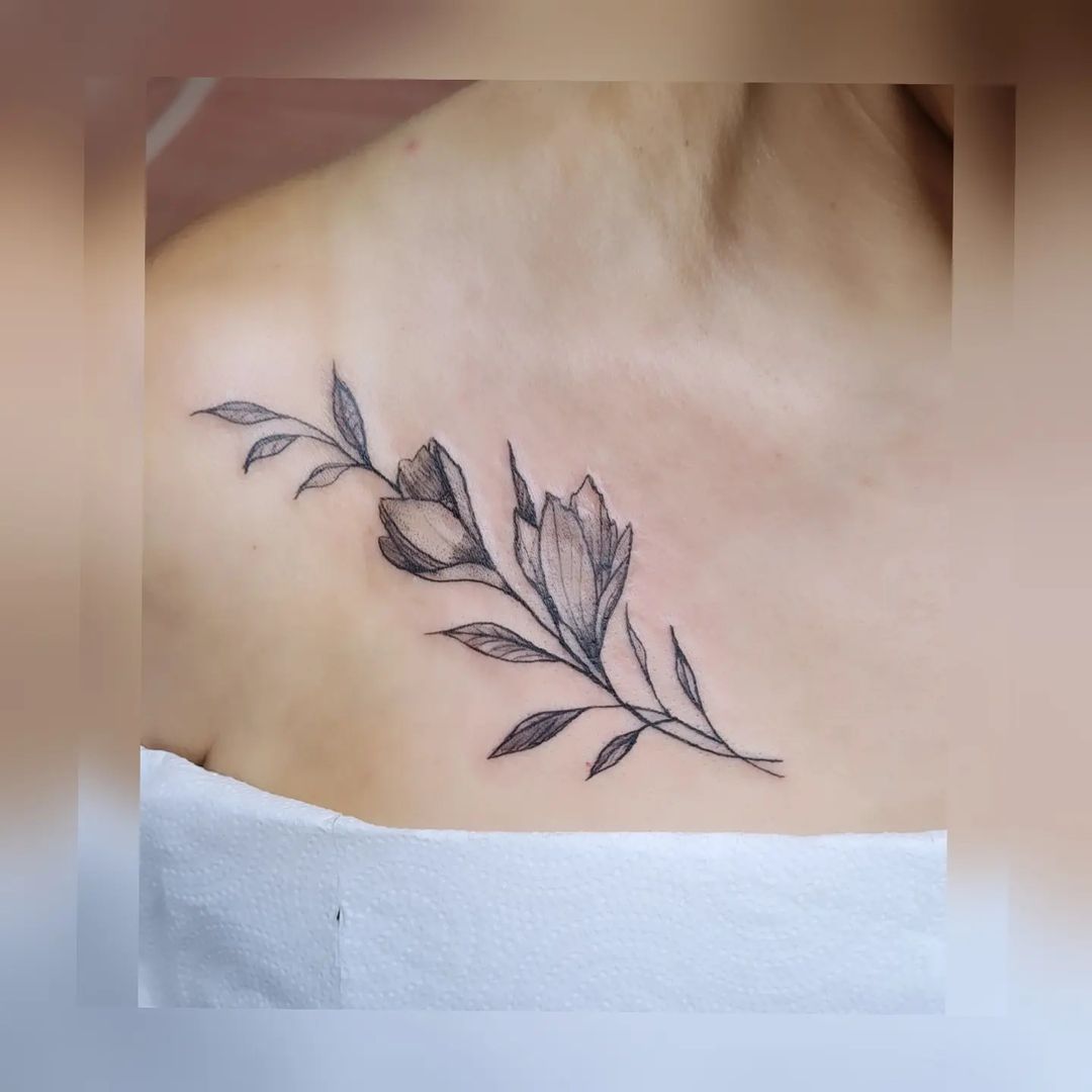 nina_xramova_kurganinsk в LOOKY — Татуировки с изображением веточки- плодородие. 
Татуировка с