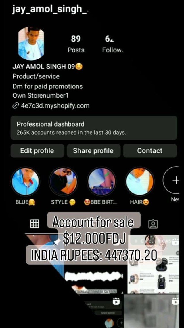 jay_amol_singh_09 в LOOKY. #style,#photooftheday,#photography,#sale,#sell,#attitude,#buy,#india,#instagram,#instagood. Account for sale 
Ow...