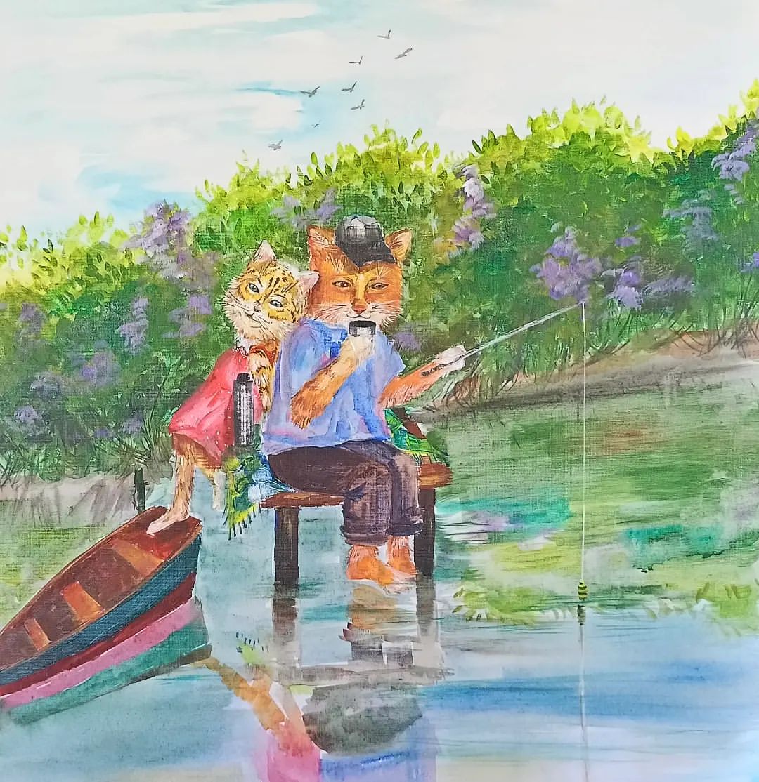 lukashevatatiana в LOOKY — Идеальное лето🏝️🥰
Картина 50×60, акрил
А как вы называете 