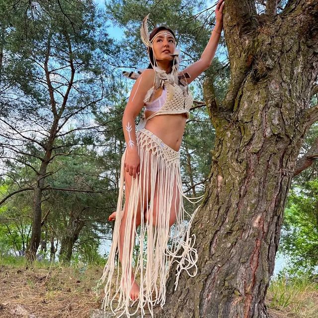 macrame_sv.by в LOOKY. #macrame,#macramelove,#macrametutorial,#dress,#макраме. Ещё один образ для ф...
